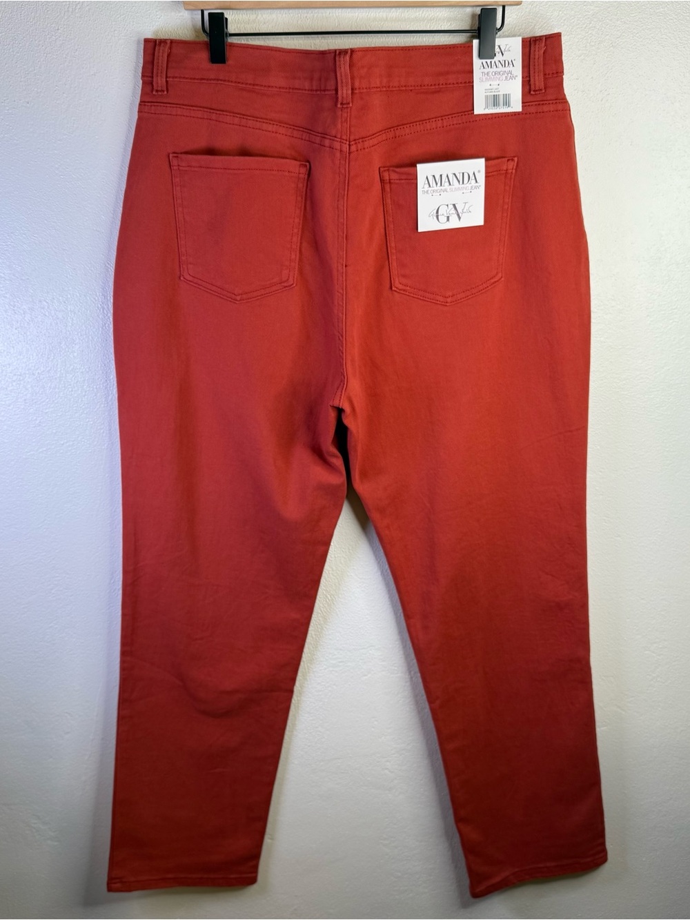 Gloria Vanderbilt Amanda Classic Rise Jeans in Autumn Blaze Women’s Size 18 - Picture 11 of 15